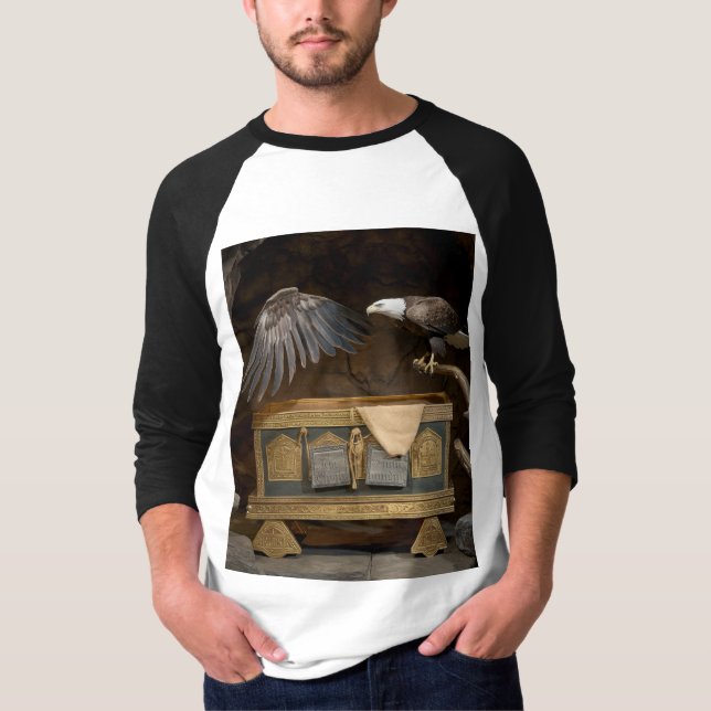 "Ark i konventionen T-Shirt - Mystical eagle (Framsida)
