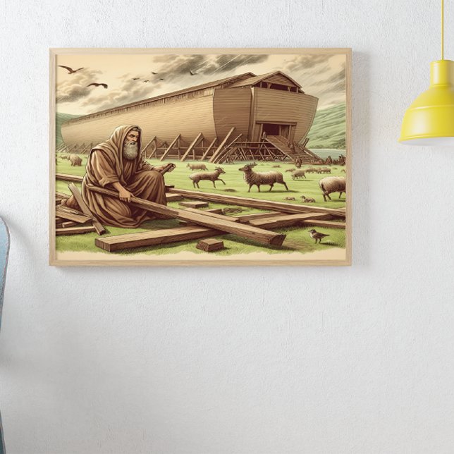 Ark i löftet tar form poster (Skapare uppladdad)