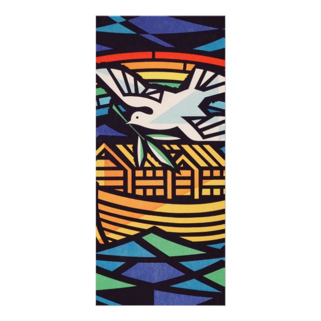 Ark i Noah med Heliga Spirit Reklamkort (Framsidan)