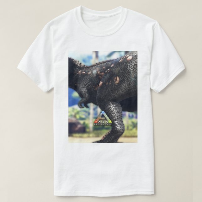 Ark överlevnad utvecklad t shirt (Design framsida)