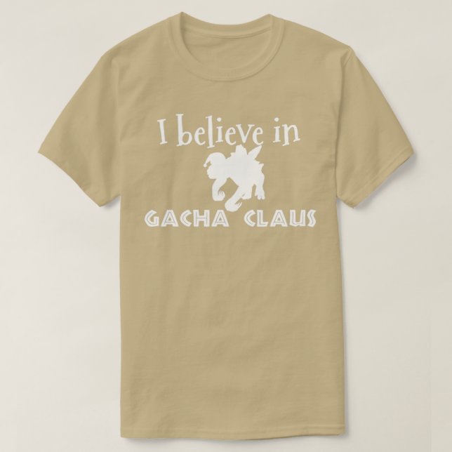 Ark överlevnad utvecklad tror jag på Gacha Claus T Shirt (Design framsida)