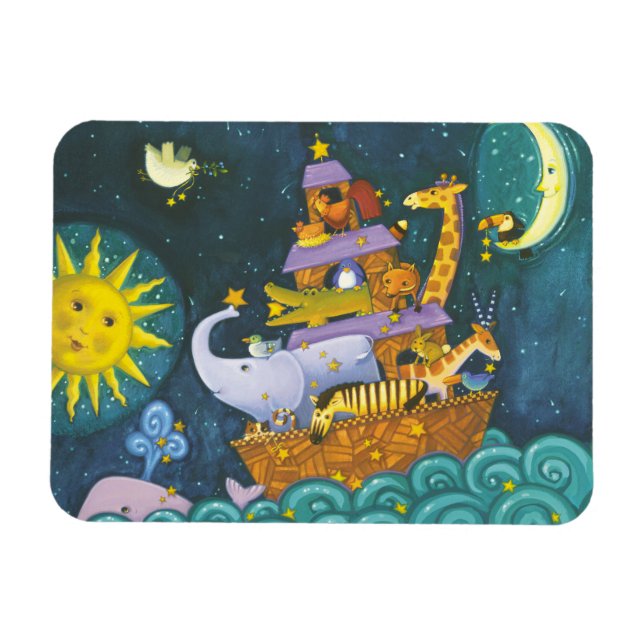 Ark på natten magnet (Horisontell)