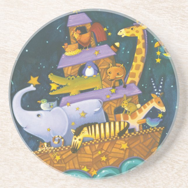 Ark på natten underlägg sandsten (Framsidan)