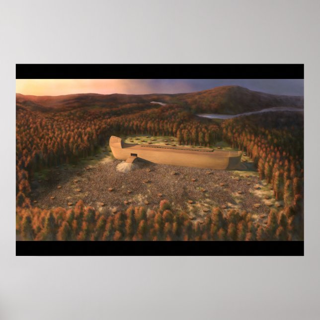 Ark Panorama - Noas ark-plakat Poster (Framsidan)