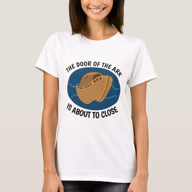 ARK SOM SKA STÄNGA, KRISTNA T-shirts (Framsida)