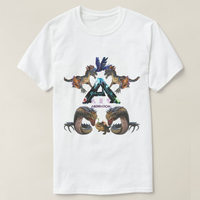 Ark Survival Evolved Aberration T Shirt (Design framsida)