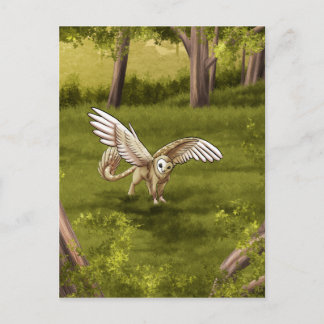 Arkaen - Barn Uggla Griffin Vykort