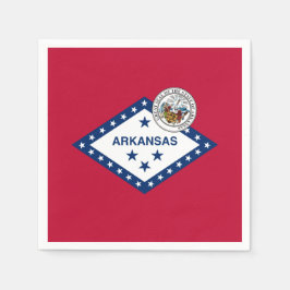Arkansan Flag & Seal, Flag of Arkansas Pappersservett
