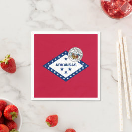 Arkansan Flagga & Sigill, Flagga av Arkansas Pappersservett