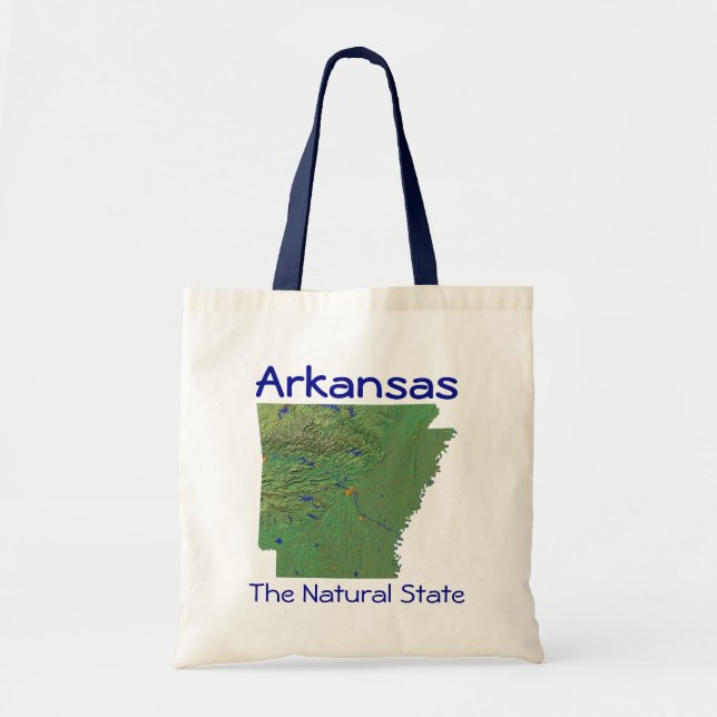 Arkansan Karta Bag Tygkasse (Framsidan)