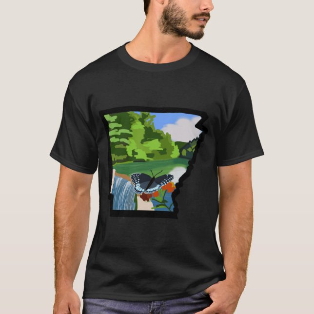 Arkansas 12 t shirt (Framsida)