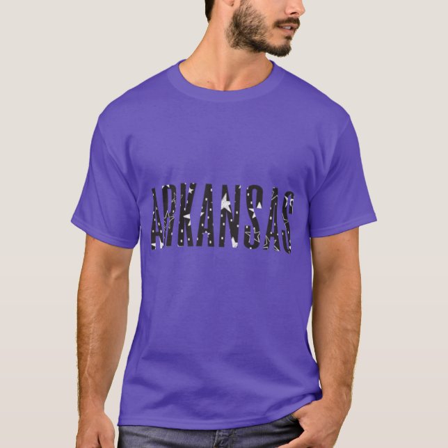 arkansas 13 t shirt (Framsida)