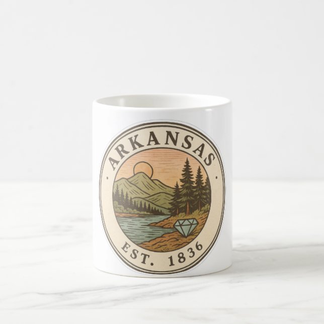 Arkansas - 1836  Mugg (Center)