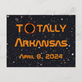 Arkansas 2024 Total Solar Eclipse Vykort