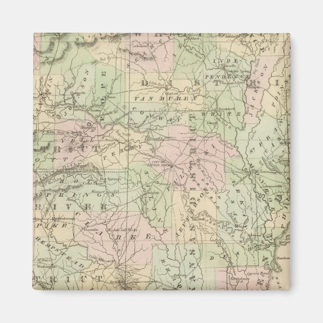 Arkansas 2 magnet (Framsidan)