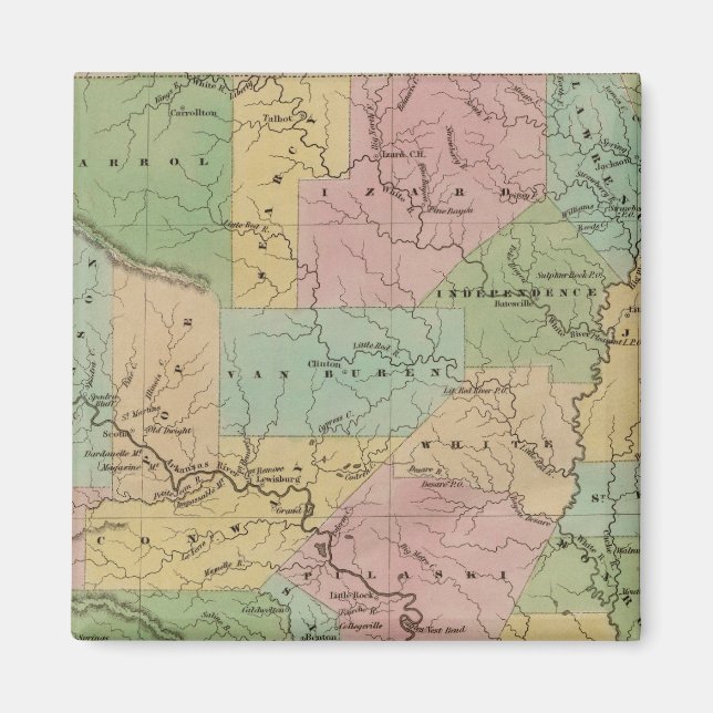Arkansas 4 magnet (Framsidan)