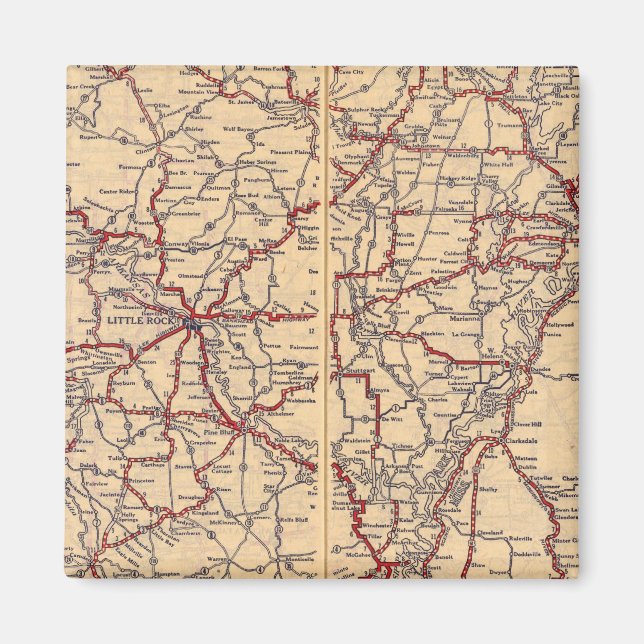 Arkansas 5 magnet (Framsidan)