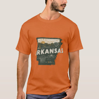 Arkansas 7 t shirt