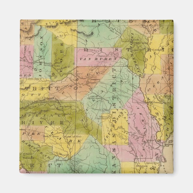 Arkansas 9 magnet (Framsidan)