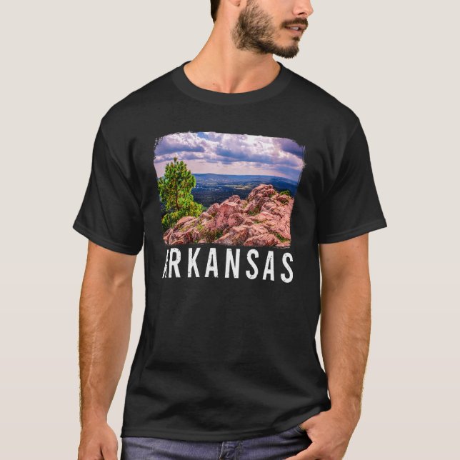 Arkansas Arkansas Touris Arkansas T Shirt (Framsida)