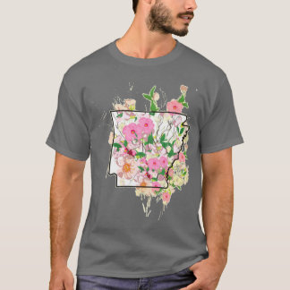Arkansas (blommar) t shirt