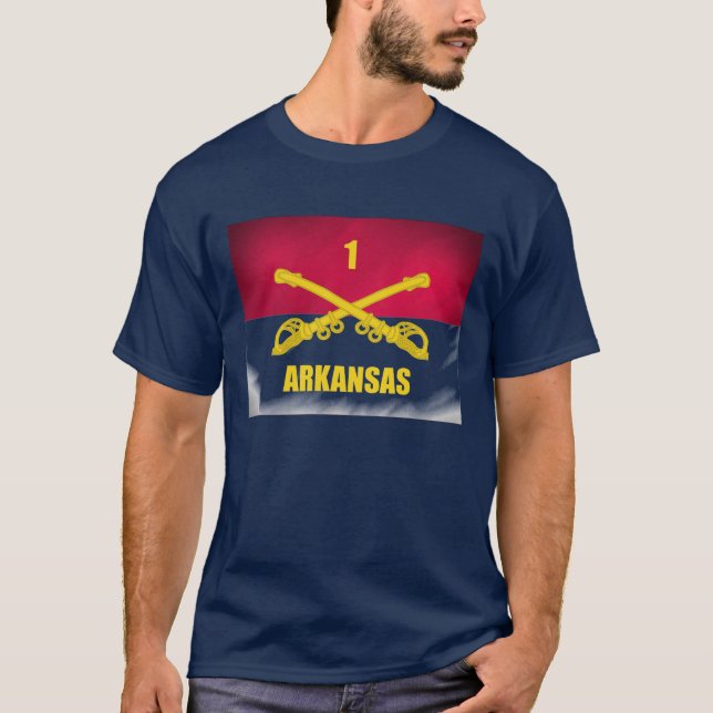 Arkansas Cavalry Tee (Framsida)