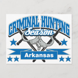 Arkansas Criminal Hunting Season Vykort