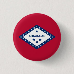 Arkansas delstatsflagga knapp