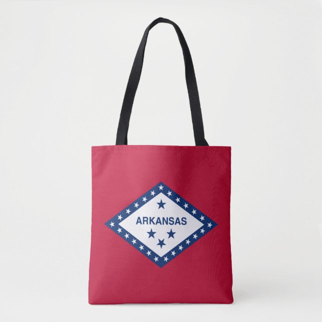 Arkansas delstatsflagga tygkasse (Framsida)