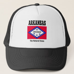 Arkansas flagga keps