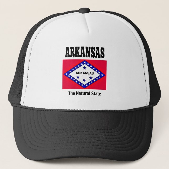 Arkansas flagga keps (Framsida)