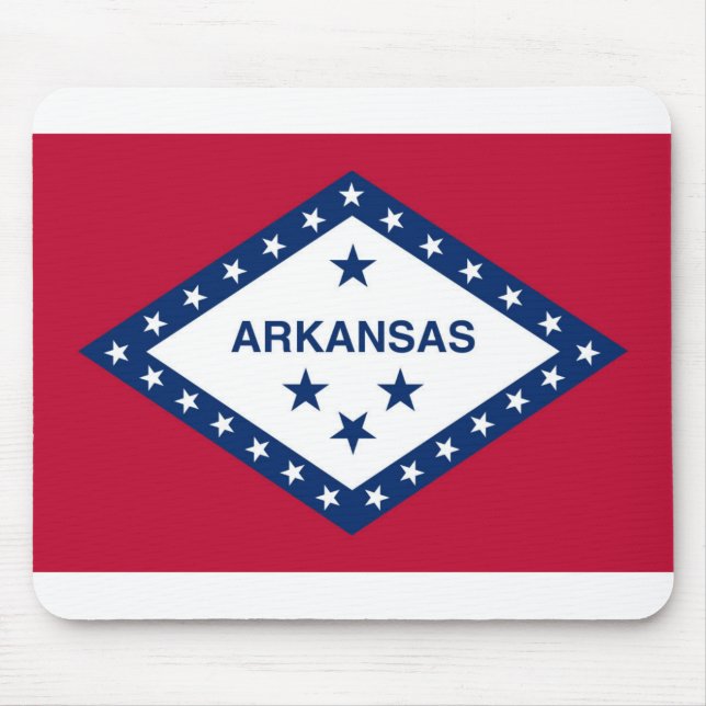 Arkansas flagga musmatta (Framsidan)