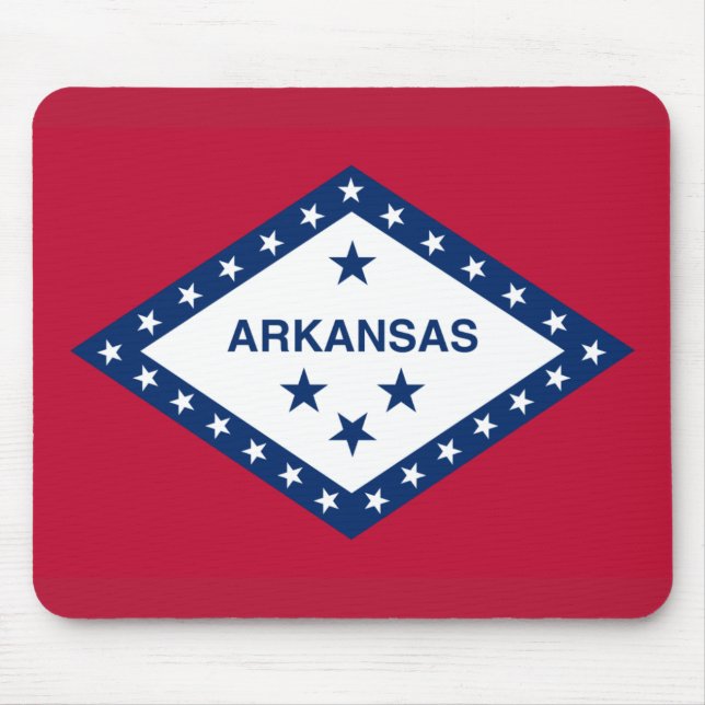 Arkansas Flagga Musmattor (Framsidan)