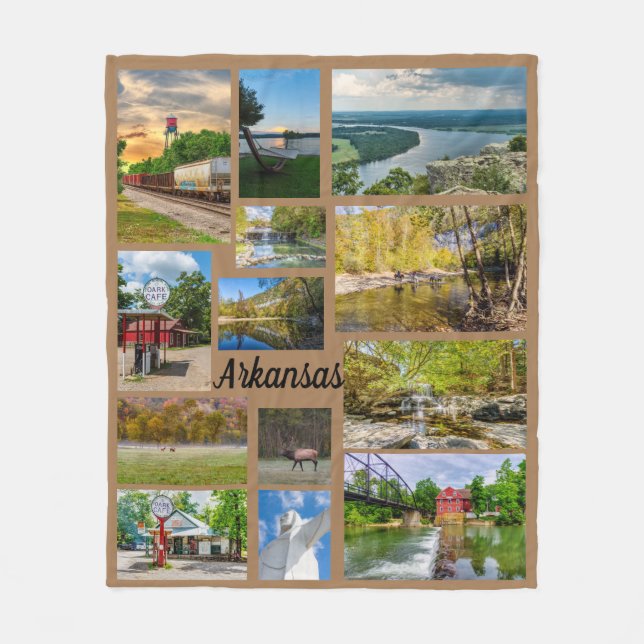 Arkansas Fleece Blanket (Framsidan)