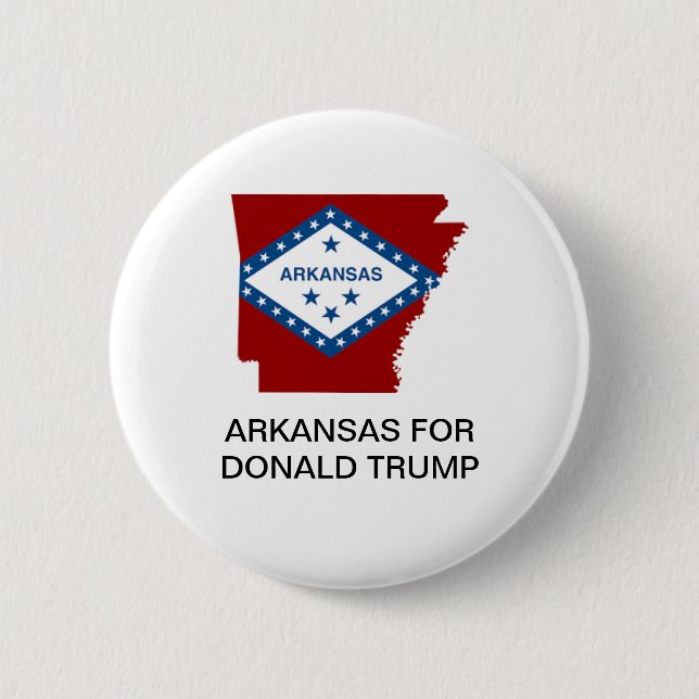 ARKANSAS FÖR DONALD TRUMP 2020-KNAPPEN KNAPP (Framsida)