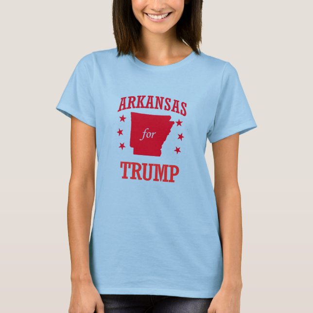 ARKANSAS FÖR DONALD TRUMP T-SHIRT (Framsida)