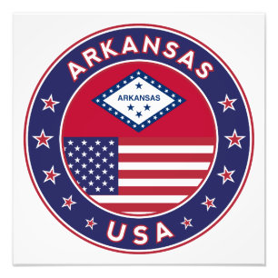 Arkansas Fototryck