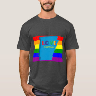 Arkansas Gay Pride Tröja Arkansas HBT Regnbåge Fla