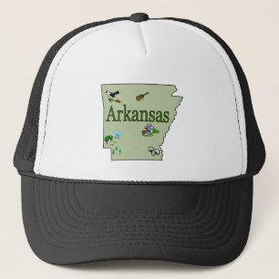 Arkansas hatt truckerkeps