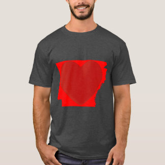 Arkansas Heart T Shirt