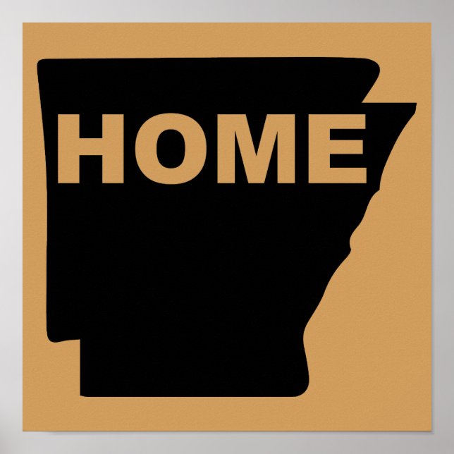 Arkansas Hem från stat Poster signatur (Framsidan)