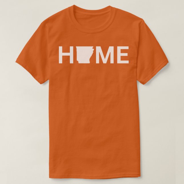 Arkansas Home TShirt T Shirt (Design framsida)