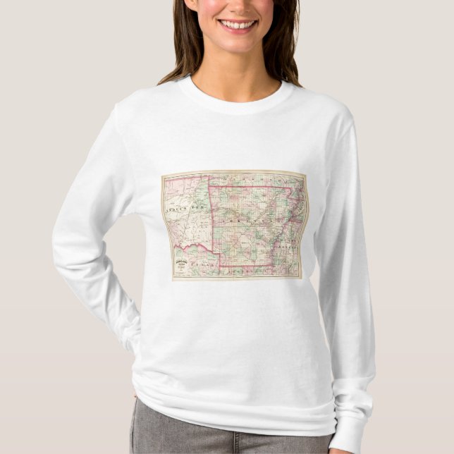 Arkansas indiskt territorium t shirt (Framsida)