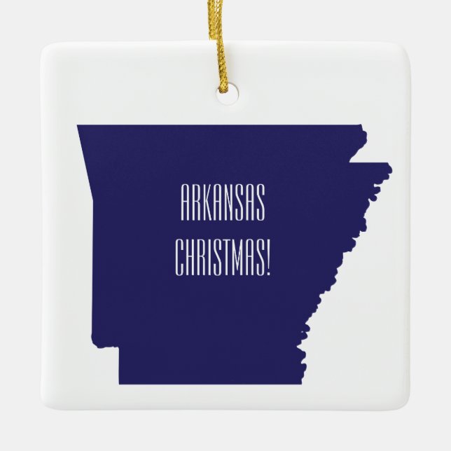 Arkansas jul Ornament (Framsida)