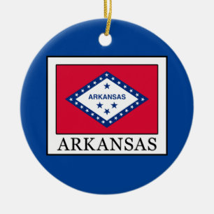 Arkansas Julgransprydnad Keramik