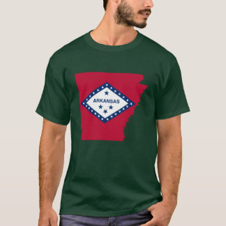 Arkansas karta t shirt