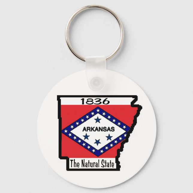 Arkansas Keychain Nyckelring (Framsida)
