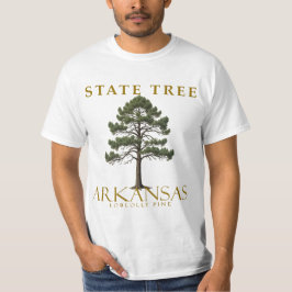 Arkansas Loblolly Pine Tree Design T Shirt