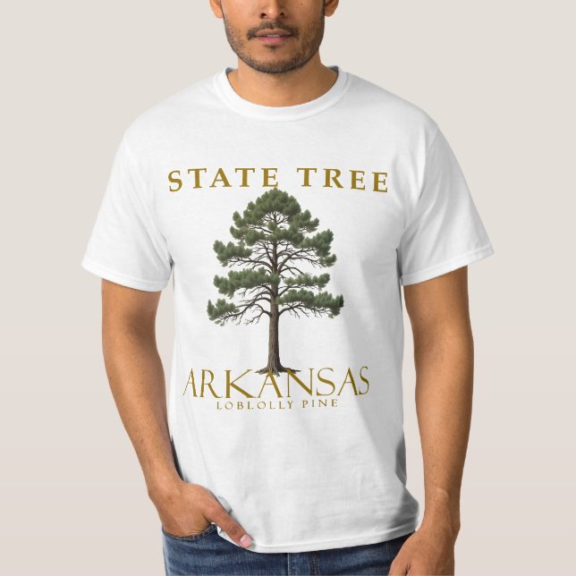 Arkansas Loblolly Talldesign T Shirt (Framsida)