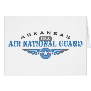 Arkansas Luft nationalgarde Hälsningskort